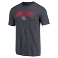 thumbnail image 2 of Men's Navy Gonzaga Bulldogs Arched City Tri-Blend T-Shirt, 2 of 3