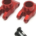thumbnail image 2 of maskred RCGOFOLLOW Wear Resistant Rear Hub Carrier For 1/16 FMS 16102 Monster Trucks Red, 2 of 6