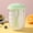 Green_New#2178, variant on Double Layer Fruit Salad Cup with Fork and Sealed Lid Portable Lunch Container for School Work and On the Go Snacks