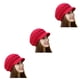 thumbnail image 4 of Minnieouse Sombrero de punto con visera, accesorios para el cabello, gorro de punto, otoño, informal, elástico, protección de felpa, ganchillo Type1 NO1, 4 of 6