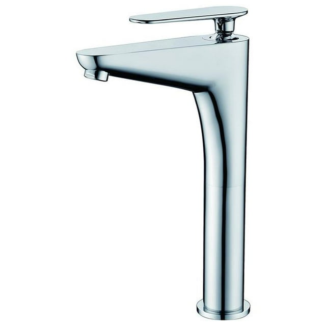 Dawn AB27 1600C Robinet de Lavabo à une Poignée avec Drain Pop-Up et Chrome