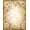 Pink Green Beige, Pattern 4, variant on ODIKA Neutral Vintage Boho Botanical Distressed Scrolls Pastel Solid Stain Resistant Flatwoven for Entryway, Kitchen, Mudroom