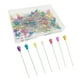 thumbnail image 3 of 2x 100 Uds. Alfileres de Costura Multicolor Cabeza de Bo Alfileres Rectos Alfileres de Posicionamiento para Manualidades Marcadora de Costura 2 piezas, 3 of 8