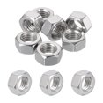 thumbnail image 1 of 10 Pcs Écrous Hexagonaux M12x1.75mm, Écrou de Matériel à Filetage Épais en Acier Inoxydable 316, 1 of 6