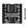 thumbnail image 3 of 3Pcs For DFPlayer Small MP3 Player Module TF Card U Disk DFPlayer Module MP3 Voice Development Board Small MP3 Player Module, 3 of 8