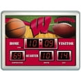 thumbnail image 7 of Team Sports America NCAA ScoreBoard Wall Clock with Thermometer, 7 of 7