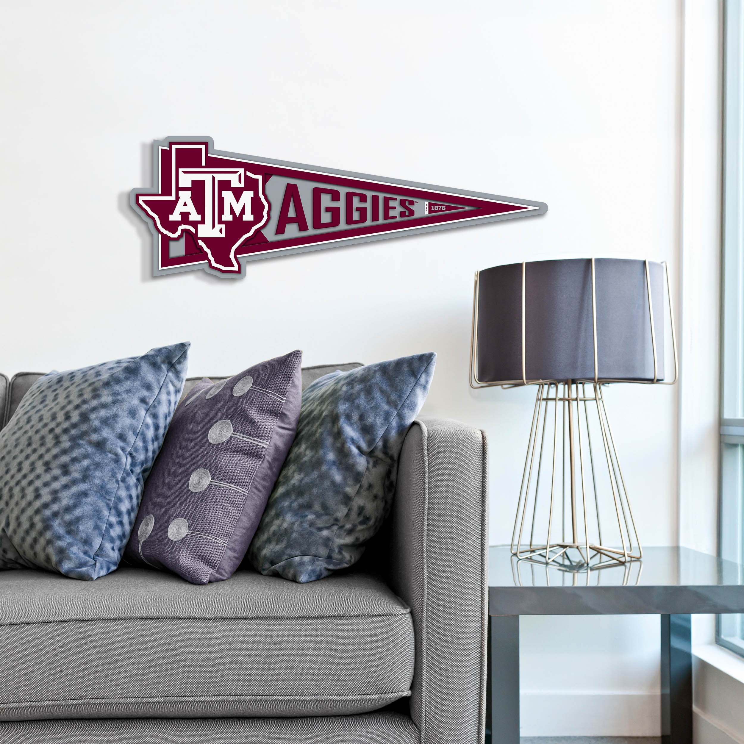 YouTheFan NCAA Texas A&M Aggies Pennant Sign