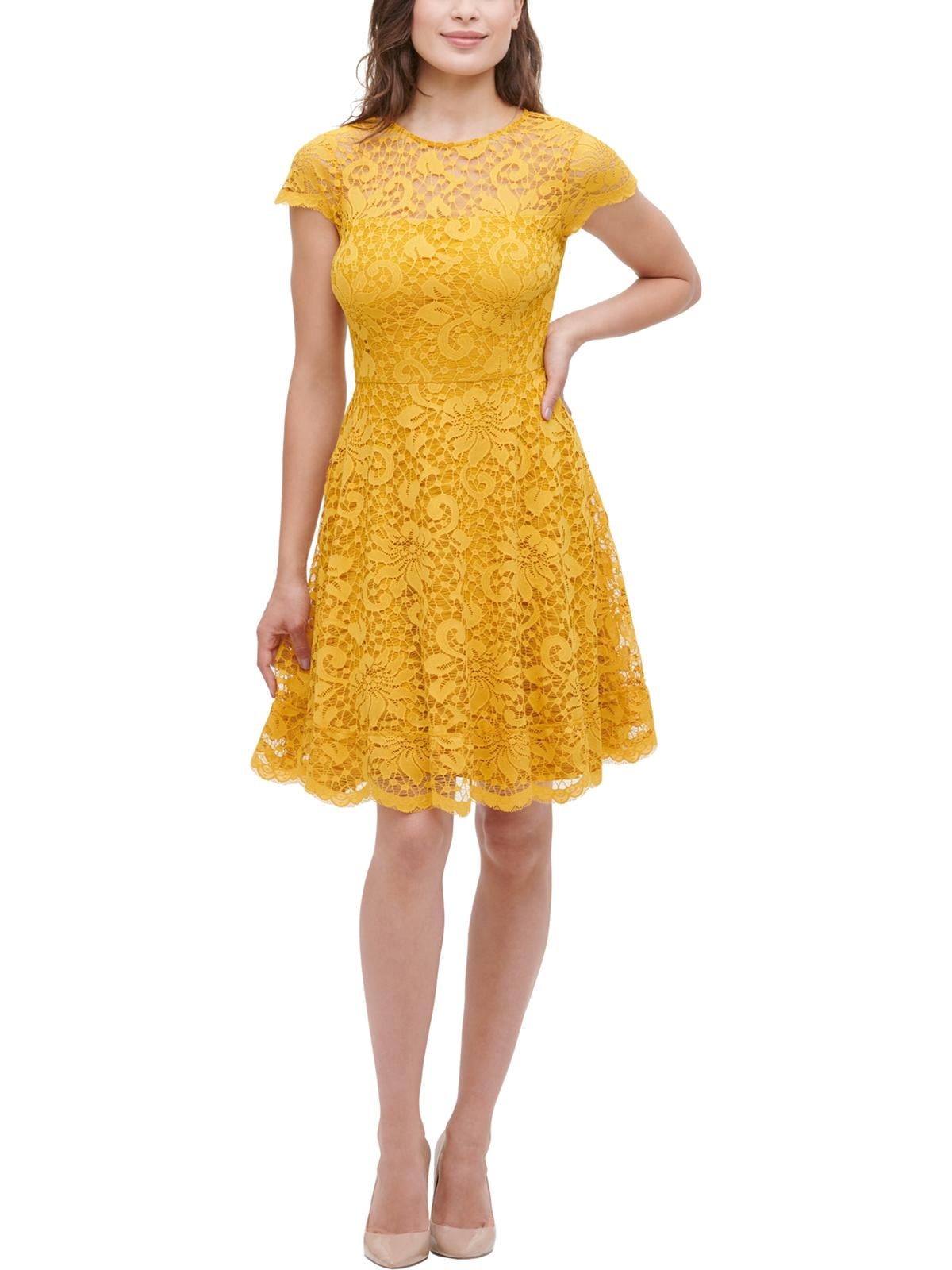donna karan lace dress