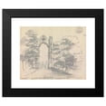 thumbnail image 2 of James Moore 14x12 Black Modern Framed Museum Art Print Titled - Walsingham Priory, Norfolk, England (1790), 2 of 5