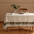 thumbnail image 2 of Mantel ISAENNE de lino para Navidad 160x240 cm Beige, 2 of 9