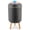 Black-10L, variant on SUSLAS Trash Can 2-Pack, Touchless Motion Sensor Automatic Lid, Smart Small Bathroom Kitchen Waste Bin, 12L & 10L Plastic
