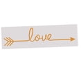 thumbnail image 3 of Etiqueta Engomada de Del Amor PVC Vinilo Adhesivo Mural de Cartel Papel Tapiz para Dormitorio Sala naranja, 3 of 5