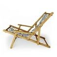 thumbnail image 2 of Society6 Pantone Purple Blue Mandala by Sheila Wenzel-Ganny Sling Chair, 2 of 3