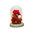 thumbnail image 4 of Flores Decoración de la cubierta de vidrio, regalo de la madre, flores preservadas con base, regalos románticos de amor flores preservadas rojo BLESIY Flores Preservadas, 4 of 8