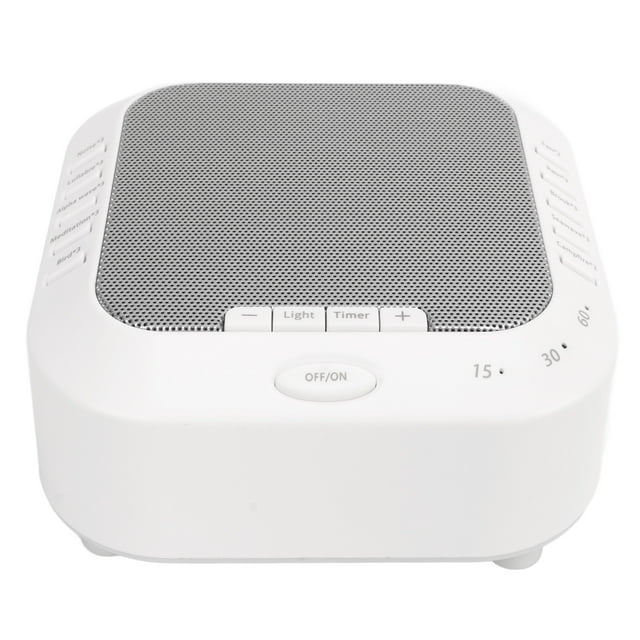 Máquina de ruido blanco para dormir control de volumen Reducción de ruido portátil Ayuda para dormir 28 Sonidos relajantes Máquina de ruido con cable de datos USB para bebé ANGGREK Otros