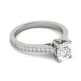 thumbnail image 2 of Certified 1.00 Carat TW Women's Diamond Engagement Ring in 10k White Gold (G-H, I2), 2 of 4