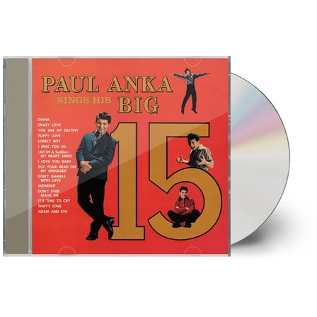 Paul Anka - Paul Anka Sings His Big 15 - Music & Performance - CD
