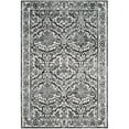 thumbnail image 3 of SAFAVIEH Evoke Lorna Traditional Bordered Area Rug, Ivory/Grey, 4' x 6', 3 of 5