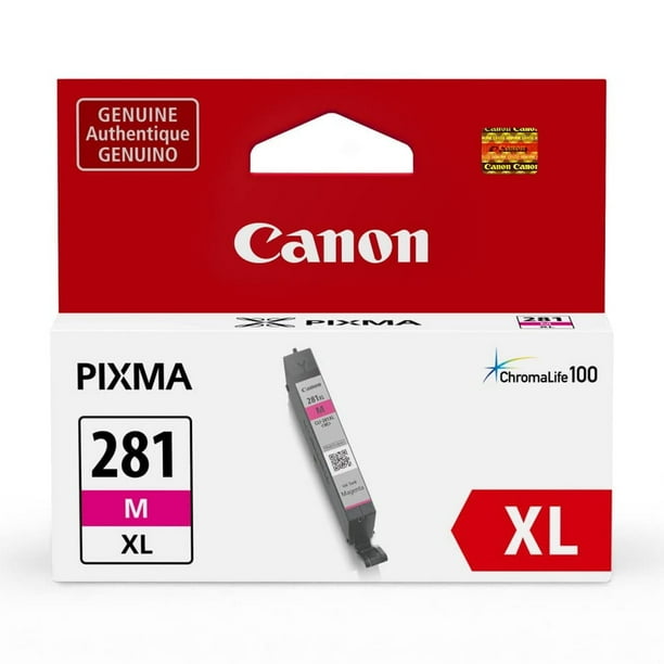 Depósito de tinta Canon CLI-281XL MAGENTA compatible con TR7520, TR8520