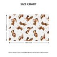 thumbnail image 2 of Placemats Set of 4 / 6, Dachshund bones funny cute Placemats for Dining Table Indoor/Outdoors Heat Resistant Washable Placemats 18" x 12", 2 of 8