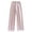 Pink, variant on Womens Comfortable Elastic Waist Lounge Pants Ideal For Indoor Activities And Relaxation During The Cooler Seasons Soft And Warm L Size White