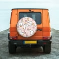 thumbnail image 2 of Fotbe Goose Queen Spare Tire Cover Thickening Universal Fit for Jeep, Trailer, RV, SUV, Truck, Tough Tire Wheel Soft Cover-17 inch, 2 of 9