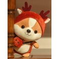 thumbnail image 5 of Adorable Squirrel Stuffed Animal Dressed in Dinosaur Costume Plushies Chipmuck with Dinosaur Outfit Cute Plush Toys for Kids, 5 of 5