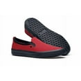 thumbnail image 2 of Shoes for Crews Ollie II, Men's, Women's, Unisex Slip Resistant Work Shoes, Water Resistant Slip On Sneakers, Walking Shoes, Red, Men's 6 / Women's 7.5, 2 of 5