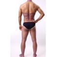 thumbnail image 4 of Lovskoo Valentines Day Men's Sleepwear Fishnet Bodystocking See-Through Fishnet Stocking One-Piece Mesh Bodysuit Purple Free Size, 4 of 8