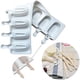 thumbnail image 4 of Moldes para helados, paletas, moldes de silicona para helados, moldes para paletas de silicona, 8 moldes ovalados uniformes para helado, cocina casera, helado hecho a mano y 20 palitos de madera, 4 of 7
