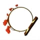 thumbnail image 2 of Lámpara LED de estilo con forma de anillo, adorno de personaje, luz de fondo para decoración del hogar, luz ambiental de arce rojo., 2 of 5