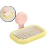 thumbnail image 1 of Dvruxg Wall Mounted Soap Dish, Suction Cup Bathroom Organizer, Non-Perforated Drainage Rack for Shower Caddy & Sink Storage, 1 of 5