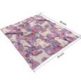 thumbnail image 3 of Goldendoodle Dog and Flower Floral Blanket,Comfortable Soft Flannel Throw Blanket,All Season,Warm Lightweight Blankets for Sofa Bed Couch Living Room Chair,50"x60"(130x150cm), 3 of 3