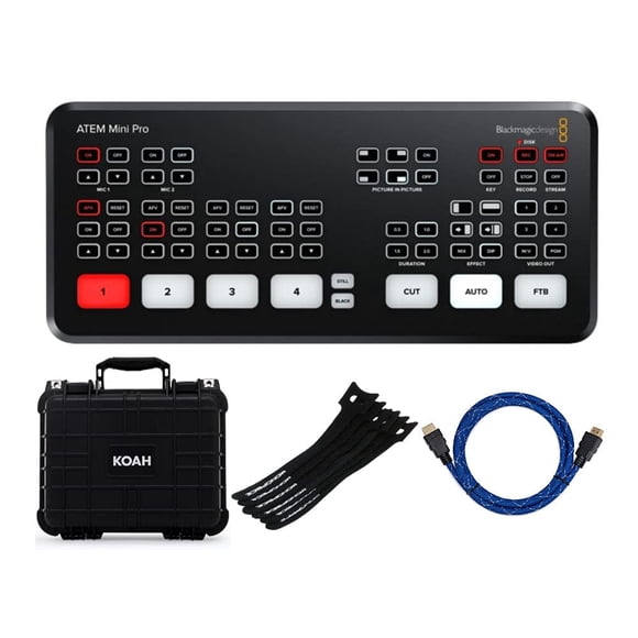 Conmutador de transmisión en vivo Blackmagic Design ATEM Mini Pro