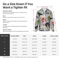 thumbnail image 5 of Kdxio Cute Dinosaurs Print Women Men Sun Protection UPF 50+ Jackets Zip Up Long Sleeve Hoodie Hiking Lightweight with Pockets, 5 of 7