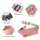 thumbnail image 4 of Fiudx Bolso Bandolera Rosa, Multifuncional, con Cinturón Ajustable, Tela Oxford Resistente, Cómodo y Transpirable, Ideal para Viajes Al Aire Libre, Ciclismo y Senderismo, Tamaño 30 X 11 X 22 Cm., 4 of 6