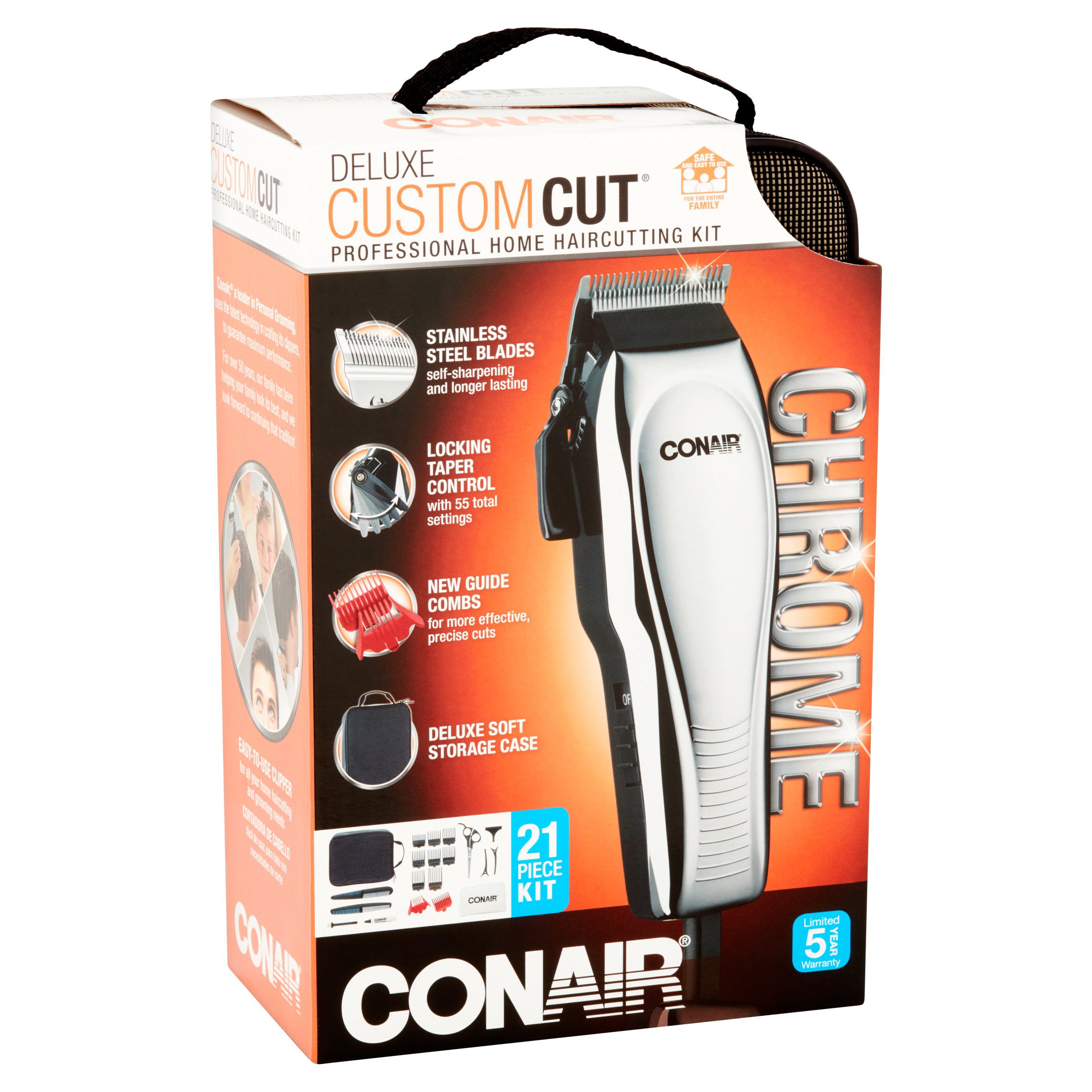 conair chrome haircut kit