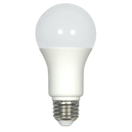 Satco Lighting S29833 Single 6 Watt Dimmable A19 Medium (E26) Led Bulb - White