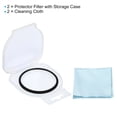 thumbnail image 3 of Uxcell 72mm UV Filter, 2 PCS Protection Filter Camera Lens Filter Aluminum Optical for 72mm Camera Lens Filter, 3 of 5