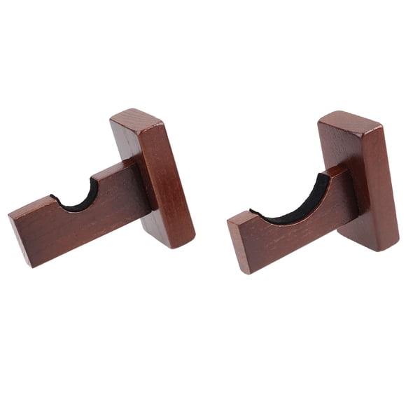UPGRATOR 2Pack Baseball Bat Holders Wall Mount with Wood and 11 x 9 x 4.5 in