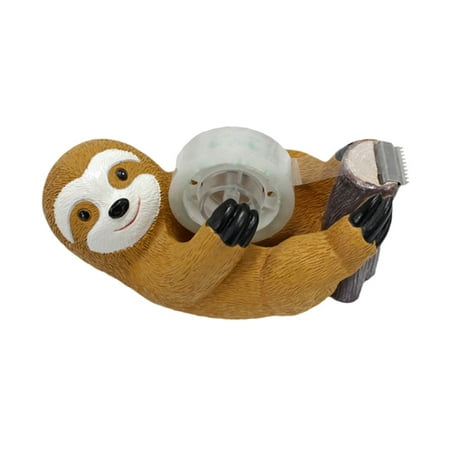 

New Cute Sloth Tape Holder Creative Office Desktop Ornament Cartoon Sloth Creative Student Gift Handmade Lover s Gift Send Tape 1pc