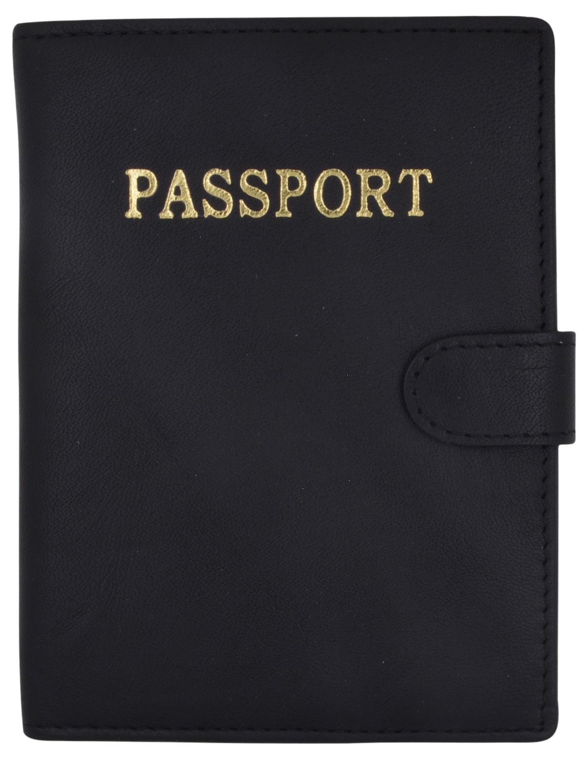 Leather Passport Holder Cover Wallet Card Case Travel Document