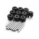 thumbnail image 3 of Vacuum Wheels for V6 V7 V8 V10 V11 V15 Vacuum Cleaner Soft Roller Head Replacement Small Wheels Acc, 3 of 5