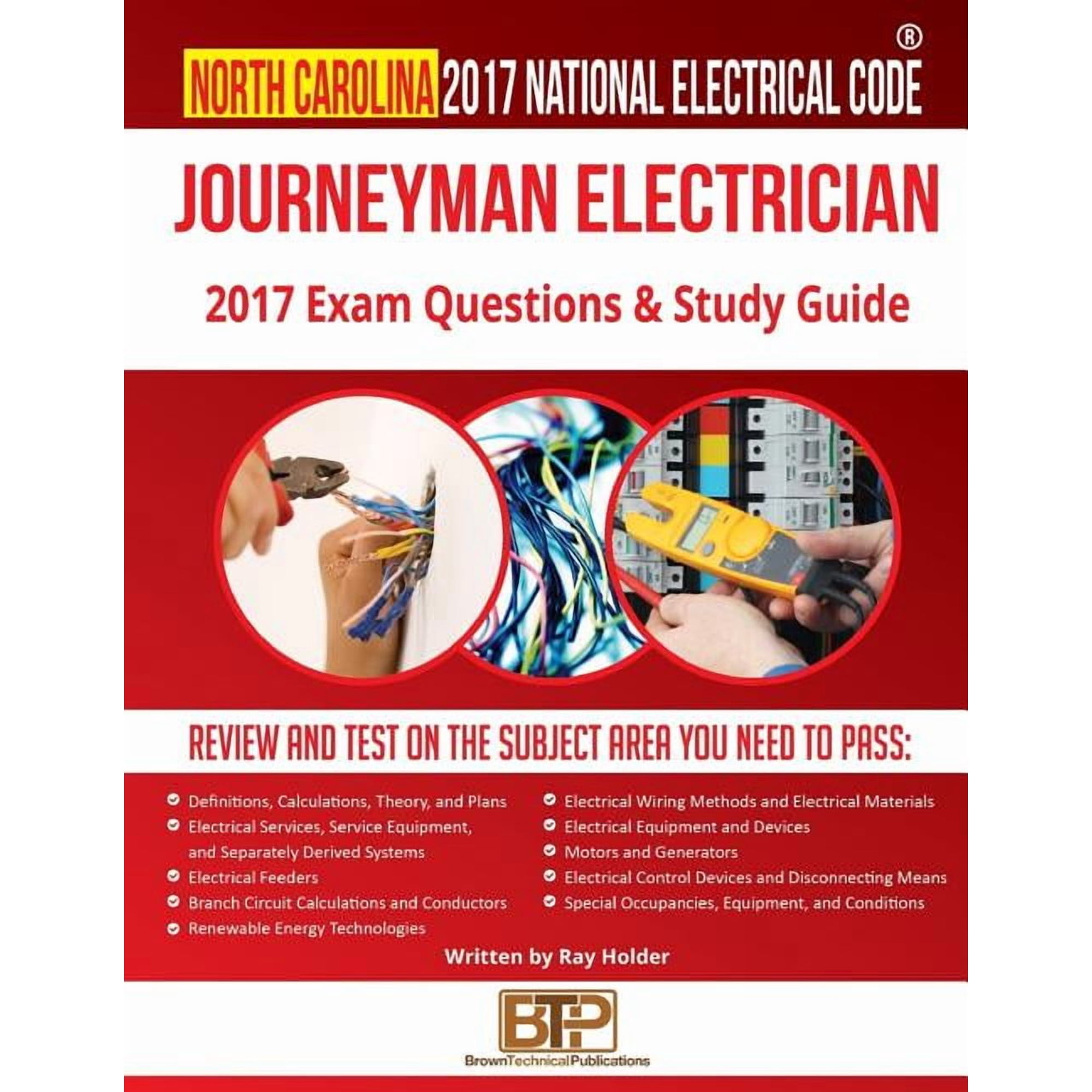 North Carolina 2017 Journeyman Electrician Study Guide (Paperback)