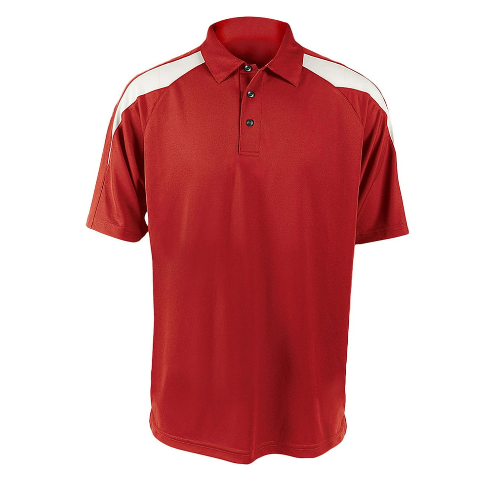 Paragon Products - Paragon Men's Contrast Collar Performance Polo Shirt ...