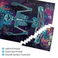 thumbnail image 3 of Rateoe Space Skeleton Meditation Pattern Wooden Picture Puzzle ,1000 Piece Jigsaw Puzzle ,Family Fun Puzzle, Home Décor Puzzle, Gift Puzzle(Vertical style), 3 of 9