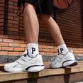 thumbnail image 2 of Perfect-1 Pair Men's Lightweight Breathable Running Shoes  All-Season Comfort for Gym, - Classic Black/White Sporty Design,  Mesh Upper, EVA/TPR Cushioned Sole, PU & Jogging, Casual Wear - Unisex-Fri, 2 of 9