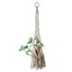 thumbnail image 2 of Colgador De Macramé Para Plantas, Maceta Colgante, Cesta Decorativa Para Maceta, Soporte Para Interior Y Exterior, Decoración Bohemia Para El Hogar Eigraketly HA023896-00, 2 of 7