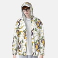 thumbnail image 3 of Picia Snake And Moon Women's Men's UPF 50+ Sun Protection Hoodie Shirt Long Sleeve SPF Fishing Outdoor UV Hiking Lightweight Shirts-X-Large, 3 of 9