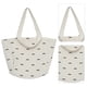 thumbnail image 2 of Lindo Bolso Hombro Con Lazo Pañales Organizador Cochecito Mamá (S) Blanco, 2 of 6